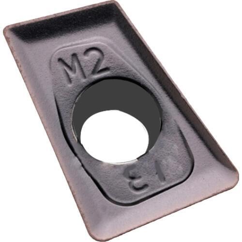 10PCS carbide inserts QOMT2062R-M2 VP15TF QOMT1856R-M2 VP15TF free shipping