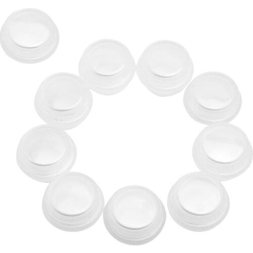 10PCS Cosmetic Empty Jar Pot Makeup Cream Lip Balm Container Box Tube Bottle Plastic Portable Refillable