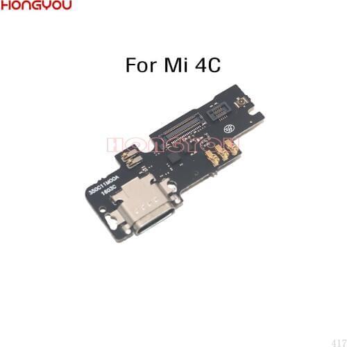 30PCS/Lot For Xiaomi Mi 4C Mi4C M4C USB Charging Dock Board Charge Plug Socket Jack Port Connector Flex Cable
