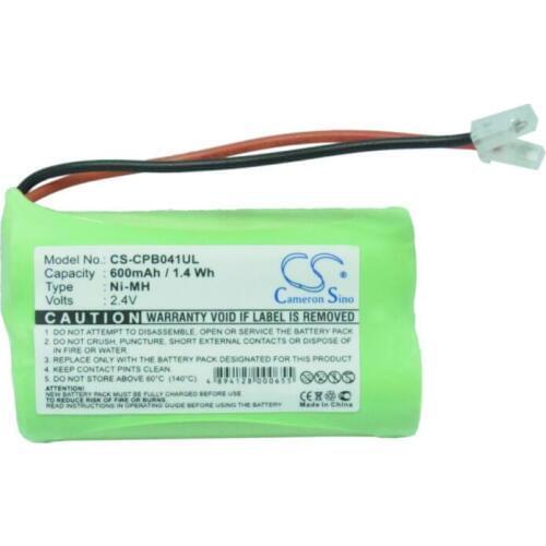 Cameron Sino 600mAh battery for UNIVERSAL AA x 2 Cordless Phone Battery