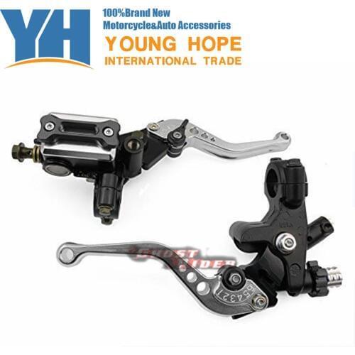 CNC Universal Black 7/8"(22mm) Motorbike Brake Clutch Master Cylinder Levers Kit Fit fits for Yamaha YZF R6 2005-2014