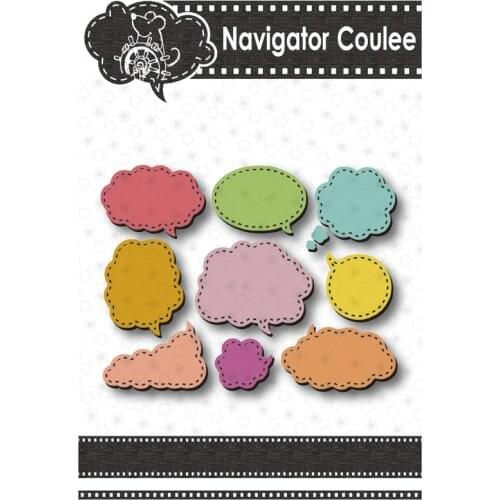 The dialog box is convenient to paste the new arrival 2021 metal cutting die cutting and embossing to make a photo album