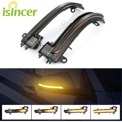 Dynamic Blinker Car Side Mirror LED Turn Signal For BMW Series 1 2 F20 21 Smoked Side Mirror Sequential Blink Turn Signal Light