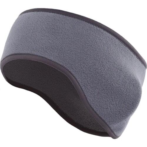 Sport Yoga Gym Tennis Men Women Head Hair Band Warm Fleece Headband Ear-Cover Thermal Fitness Sweatband Bicycle Cycling Running