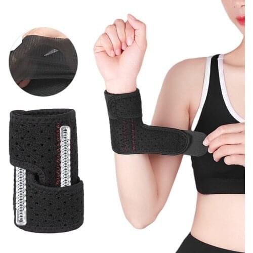 F1FD Wrist Elastic Bandage Sports Wristband Gym Brace Support Wrist Brace Wrap Carpal