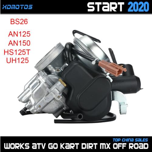 Motorcycle Carb 26mm Carburetor For Suzu.ki AN125 AN150 UH125 Haojue HS125T Neptune Burgman Vergaser Scooter Parts Carb