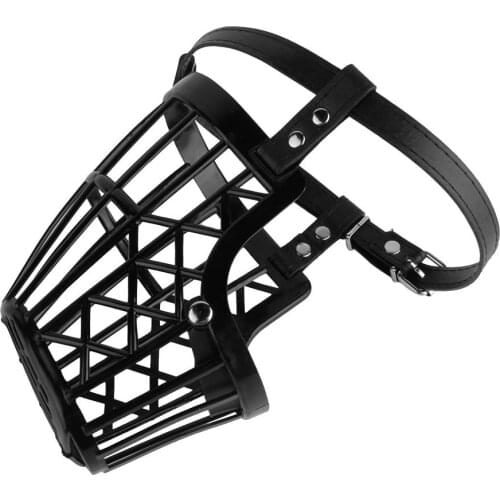 Lightweight Strong Dog Muzzle Basket Anti-Biting Anti-barking Mouth Cover Dog Adjustable Straps Mask Pet Training Supplies