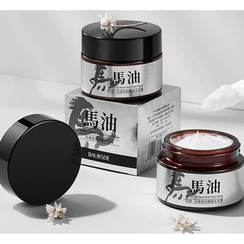 Horse Oil Exfoliate Rejuvenating Delicate Skin Smoothing Nourishing Anti Chapped Hand And Foot Paste Moisturizing Refreshing