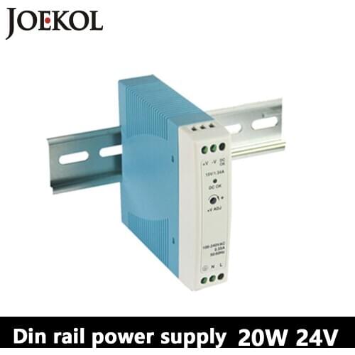 MDR-20 Din Rail Power Supply 20W 24V 1A,Switching Power Supply AC 110v/220v Transformer To DC 24v,ac dc converter