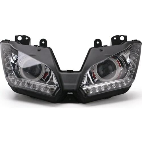 Motorcycle Headlight Assembly For KAWASAKI NINJA250 Ninja 300 ZX6R ZX-6R Headlamp Head Lamp Light 2013 2014 2015 2016