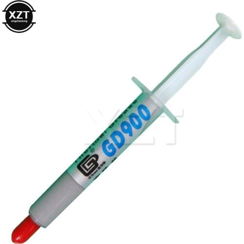 Newest 10PCS/LOT GD900 Thermal Conductive Grease Paste Silicone Plaster Heat Sink Compound High Performance Gray Net Weight 3g