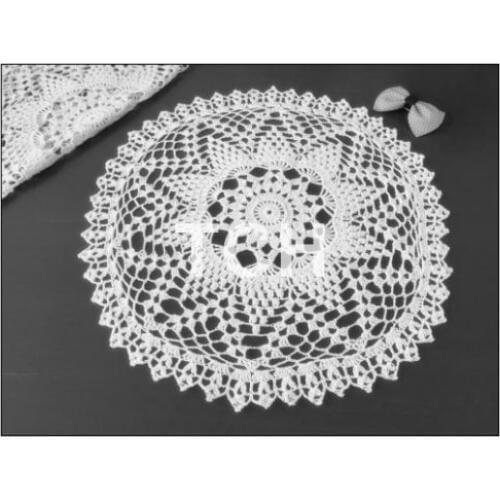 2015 new arrival fashion cotton crochet lace doilies with flower for home decor wedding decoration felt table cover accessories