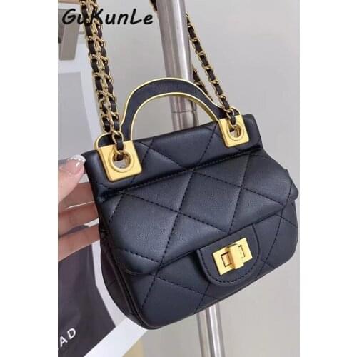 New Mini Womens Purse Top Brand Small Crossbody Bag for Women 2022 Fashion Bags Chain Shoulder Luxury Purse with Handle