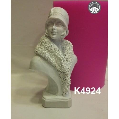 Furry Women Silicone Mold-1