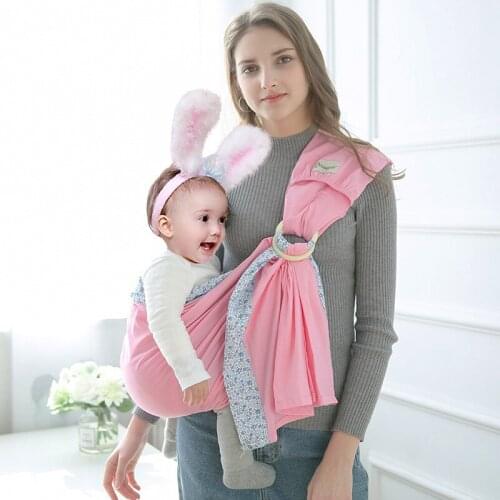 New Baby Carrier Scarf Adjustable Front Facing Baby Wrap Baby Carrier Soft Sling for Newborns Baby Kangaroos