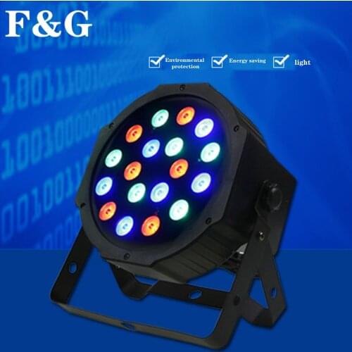 18x12W RGBW 4in1 Led Par Light 18*12w With DMX512 Disco lights professional stage DJ Equipment Wedding Disco Stage Lighting