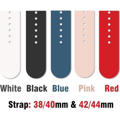 Smart Watch Men Women Sport Clock 38 40 42 44mm Strap Silicone Band Material Smartwatch Accessories Fitness For All watches 2021