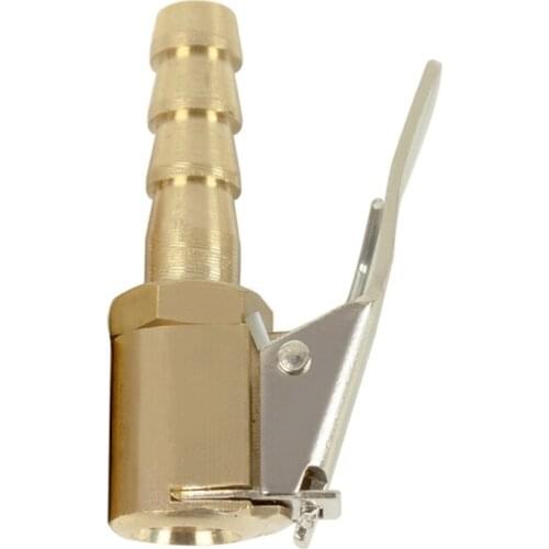 1pcs Auto Air Pump Chuck Clip Car Tyre Tire Inflator Valve Connector Car Accessories 6mm 8mm Clamp D7WD