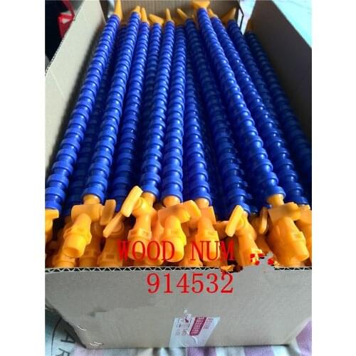 10 piece G1/2-600mm Cooling Tube/ Water Cooling Pipe Coolant Oil Pipe with round head for Engraving Machine