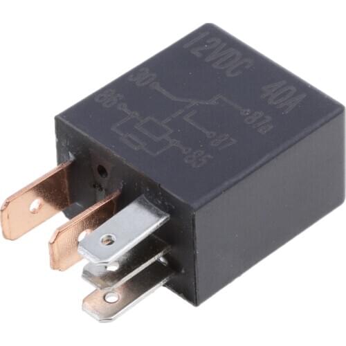 5pcs Automotive Truck Relay 12V 30Amp Change Over 5 Pin Resistor Protected