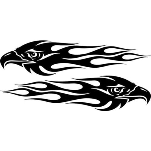 60% Hot Sale 1 Pair Eagle Eye Auto Car Styling Sticker Vehicle Body Window Decals Decoration Car Exterior Accessories