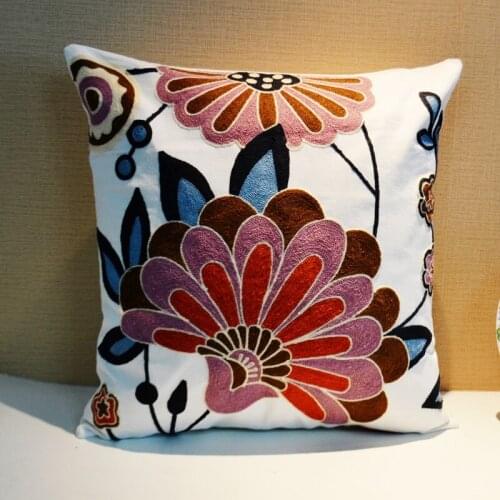 American Pastoral Cushion Office Sofa Bedside Throw Pillow Back Lumbar Lounge Chair Living Room Home Decor Accessories