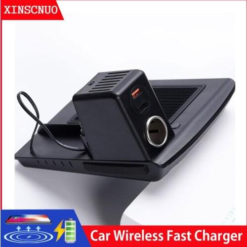 Car Accessories wireless mobile charger For Honda Accord 10th 2019-2020 QI wireless Fast charging phone Car Charging Pad