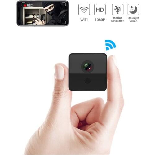 Mini IP Wireless WIFI Camera 1080P HD Infrared Webcam Home Security Monitor For Motion Detection Alarm Support SD/TF Card