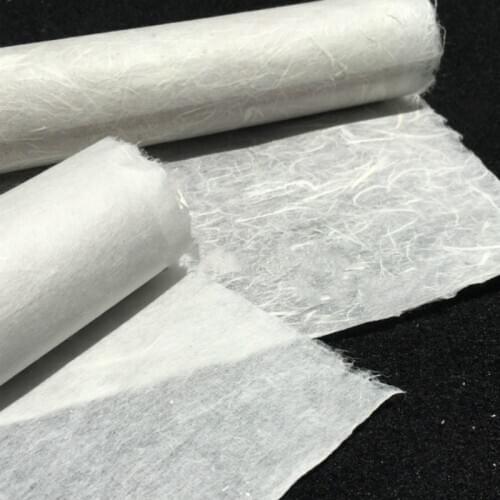 Chinese Mulberry Rice Paper See-through Long Fiber Xuan Paper 10sheets Half Ripe Calligraphy Landscape Painting Rice Paper