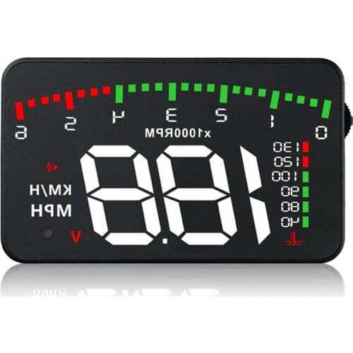 HUD Head-Up Display Universal HD Monitor For Vehicle Warning Windshield Projector Alarm System Universal Auto A100 3.5 A900 HUD