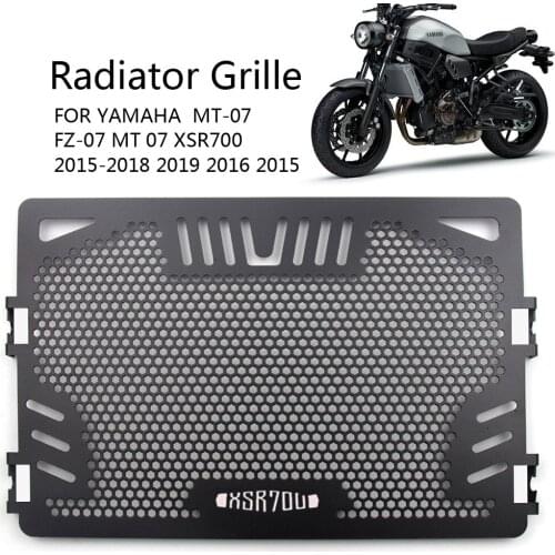 For Yamaha MT-07 Tracer 700 XSR700 FZ-07 2014-2019 2018 17 16 15 Motorcycle Fuel Tank Radiator Grille Guard Oil Cooler Protecto