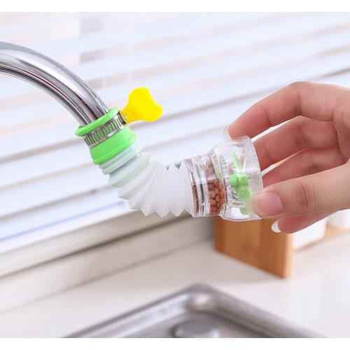 Home Kitchen Retractable Carbon Faucet Mini Tap Water Clean Filter Purifier Filtration Cartridge Carbon Water Filter for Kitchen