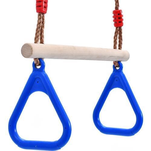 Fitness Equipment Adults Children Rings Swing Playground Flying Gym Rings Swing Flying Pull Up Ring Sports Outdoor Indoor Gym Swing Chinning