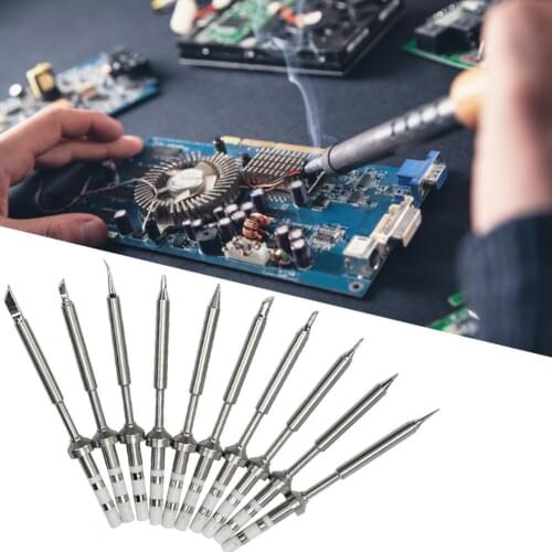 TS K/KU/BC2/C4/D24/B2/I/ILS/C1/JL02 Soldering Iron Tip Internal Fast Heating Copper Unleaded Replacement Soldering Tip