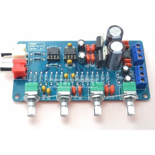 NE5532 Volume Adjustable Preamplifier Board