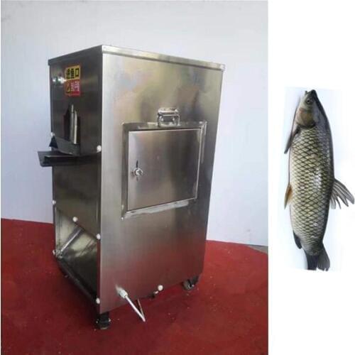 Small commercial Automatic fish scales and viscera removing machine/fish killing machine with Removefish scales internal organs
