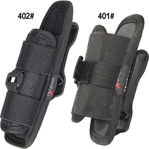 Nylon sleeve 360 degree rotatable waist clip Flashlight cover Flashlight belt clip UltraFire flashlight accessories