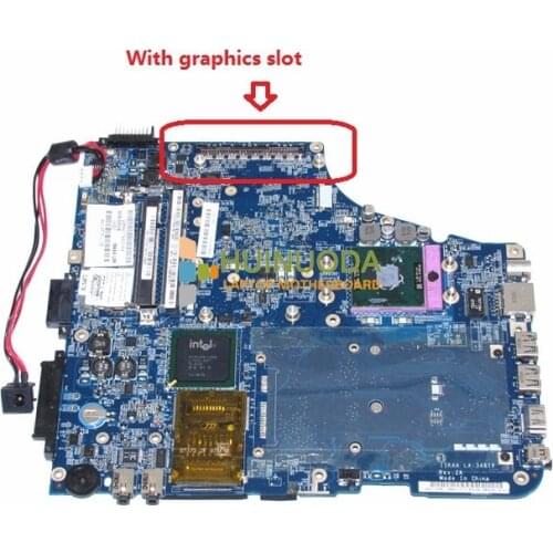 NOKOTION ISKAA LA-3481P K000057510 For toshiba satellite A200 A205 laptop motherboard 965PM with graphics slot DDR2