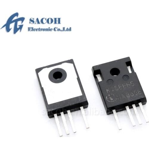 New Original 5PCS/Lot IKZ75N65EH5 K75EEH5 or IKZ75N65NH5 K75ENH5 TO-247-4(Short legs) 75A 650V Power IGBT Transistor