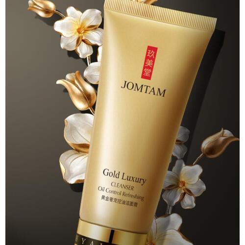 24K Gold Oil Control Cleansing Cleanser Moisturizing Facial Cleanser Refreshing Clean Skin Care