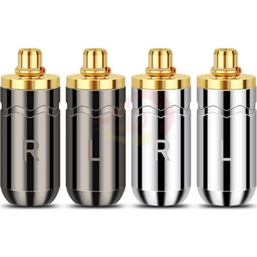 MMCX Pin Connector Earphone Plug For se215 se315 se425 se535 se846 W30 W60 W80 Audio Jack Adapter Copper Gold Plated Headphone