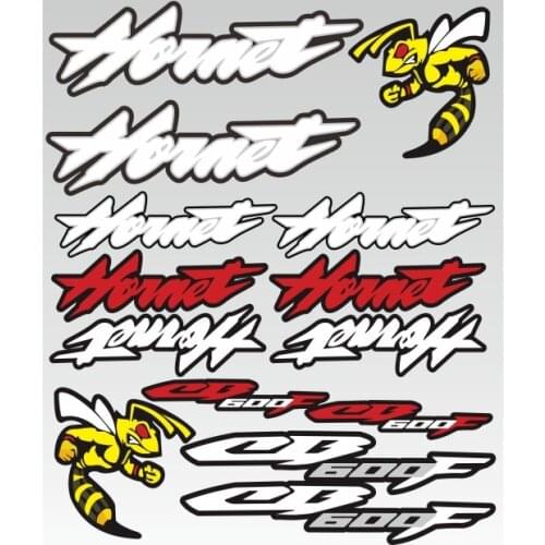 High Quality Motorcycle For Honda Hornet CB600F HORNET cb600f LOGO Reflective Body Waterproof Body Fuel Tank Tail Box Decals