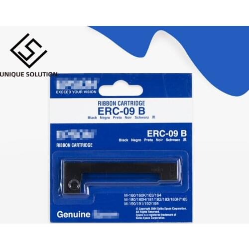 1-10 pieces New Original ERC-09B ribbon For Epson M-160 M-164 M-190 M-190G M-192 M-192G M-180 M-183 ERC-09 B ERC09 ERC09B