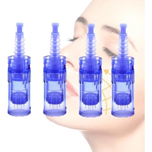 10/50/100pcs Bayonet Microneedles Needle A6 Microneedling Cartridge Needle for Derma Pen A6 Tattoo Cartridge Micro Needle Tip