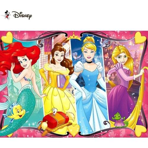Disney 5d Diamond Painting Full Square/Round "Cartoon princess" Picture Of Rhinestone DIY Diamond Embroidery Home Decor A30415