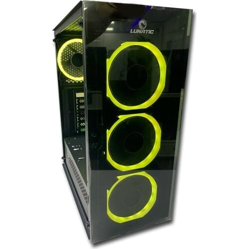 Lunatic Albatross 4 RGB Fan Tamperli Glass mATX Computer case