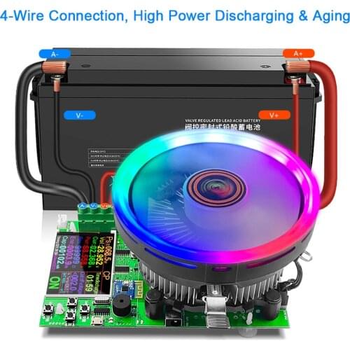 150W 200V 30A Electronic Load Tester 4-Wire Digital Color Screen BT Connection Wireless or Wired Control Constant Load Meter