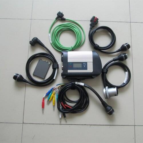 Mb Sd Connect c4 Star Diagnosis with Newest Software 2021.06 Super Ssd Win10 Works for Most of Laptops 12v and 24v