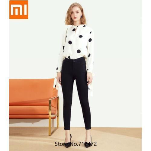 New Fashion wild black casual pants Comfortable Fleece keep warm Slim Stretch Pants fashion Pencil Trousers