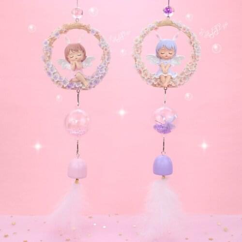 Car Charm Rearview Mirror Wind Chimes Car Interior Decorations Decorations Cute Girls Bedroom Room Home Hanging Decorations